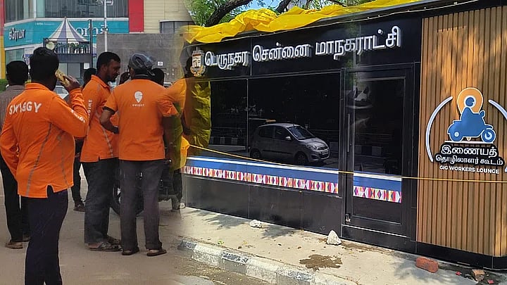 இணையவழி தொழிலாளர்களுக்கான AC ஓய்வுக்கூடம்... இரண்டாம் கட்டமாக பாண்டி பஜாரில் விரைவில் திறப்பு !