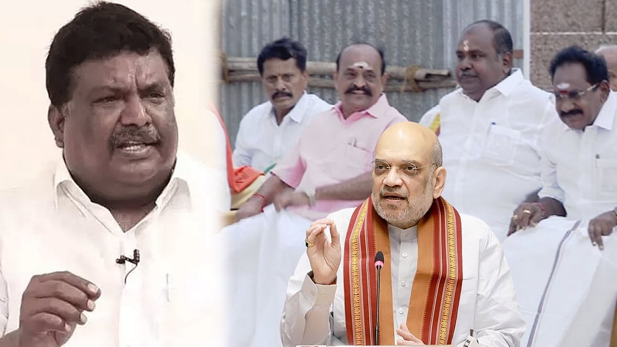 "மெல்ல மெல்ல அமித்ஷா திராவிட முன்னேற்ற கழகமாக மாறும் அதிமுக" - அமைச்சர் சிவசங்கர் விமர்சனம் ! 