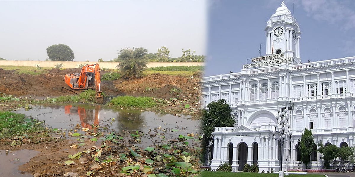 திருவொற்றியூர் முதல் கிண்டி ரேஸ் கோர்ஸ் வரை.. ரூ.119 கோடியில் மேற்கொள்ளப்படும் குளங்கள் புனரமைப்புப் பணி!