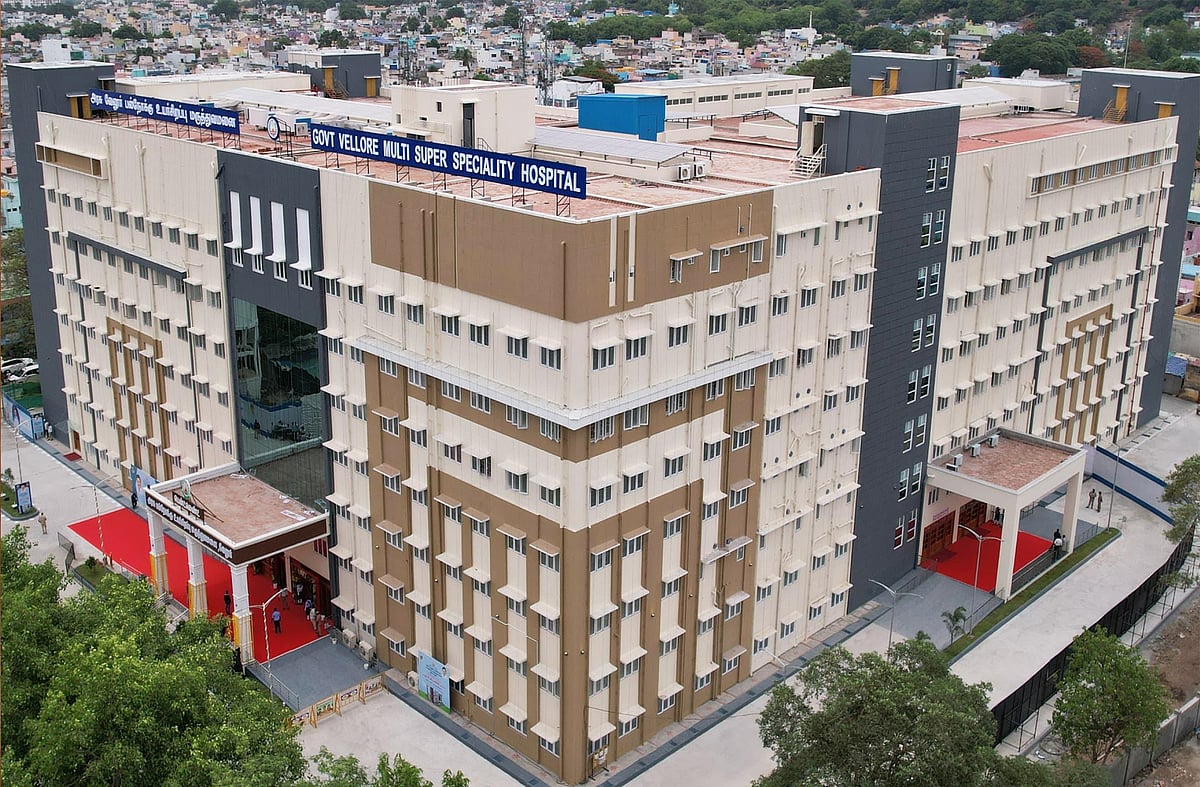 ரூ.197.81 கோடியில் வேலூர் பல்நோக்கு உயர்சிறப்பு மருத்துவமனை : முதலமைச்சர் மு.க.ஸ்டாலின் திறந்து வைத்தார்!