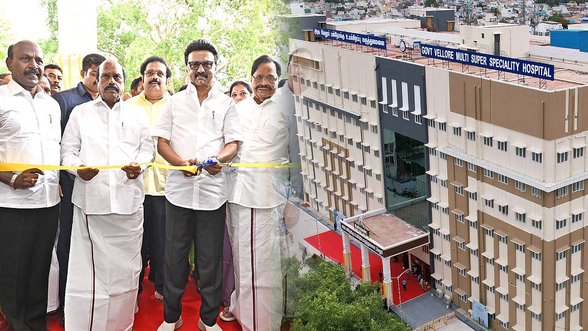 ரூ.197.81 கோடியில் வேலூர் பல்நோக்கு உயர்சிறப்பு மருத்துவமனை : முதலமைச்சர் மு.க.ஸ்டாலின் திறந்து வைத்தார்!