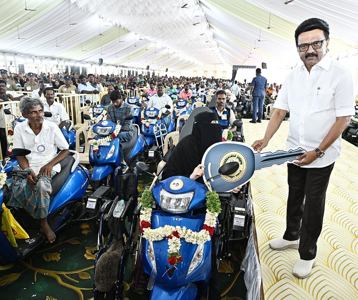 “தமிழ்நாட்டின் எதிரிகளுக்கும், துரோகிகளுக்கும் பாடம் புகட்ட வேண்டும்” : முதலமைச்சர் மு.க.ஸ்டாலின் பேருரை!