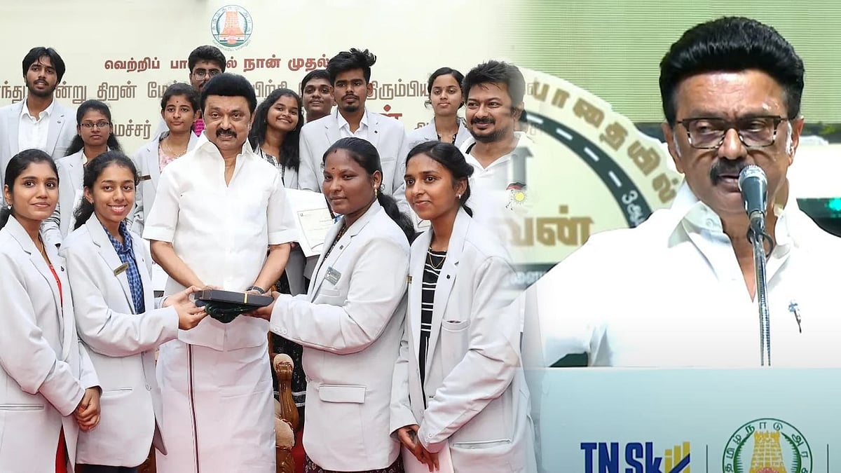 நான் முதல்வன் திட்டத்தில் பயினின்ற மாணவர்களின் வெற்றியை என் வெற்றியாக உணர்ந்தேன்- முதலமைச்சர் நெகிழ்ச்சி!