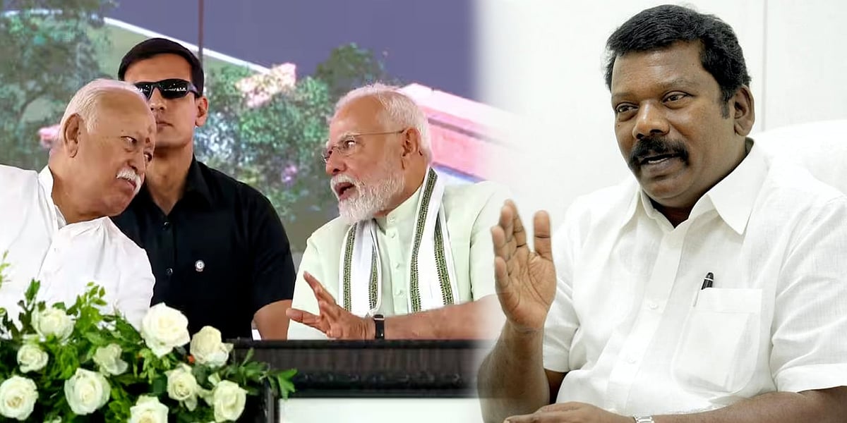 “RSS விடுக்கும் கட்டளைகளை நிறைவேற்றுகிற அரசாக செயல்படும் பாஜக” - செல்வப்பெருந்தகை கடும் விமர்சனம்!