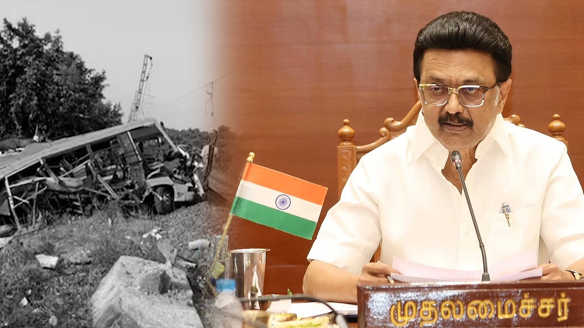 பள்ளி வாகனம் மீது ரயில் மோதி விபத்து - மூவர் பலி! : முதலமைச்சர் ஆறுதல் தெரிவித்து நிவாரணம் அறிவிப்பு!