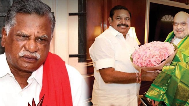 பா.ஜ.கவின் கொத்தடிமையாக செயல்படும் எடப்பாடி பழனிசாமி : இரா.முத்தரசன் கடும் தாக்கு!