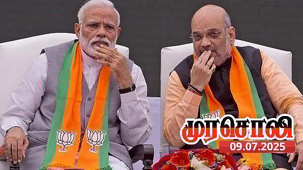 “வாக்­கா­ளர்­களை நீக்­க பாஜக சதி - இது பீகார் பிரச்சினை அல்ல; இந்தியாவின் பிரச்சினை” : முரசொலி தலையங்கம்!