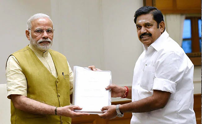 தமிழ்நாட்டின் பக்கம் நிற்காமல், டெல்லிக்குத் துணைபோகிறார் பழனிசாமி- முதலமைச்சர் மு.க.ஸ்டாலின் விமர்சனம் !