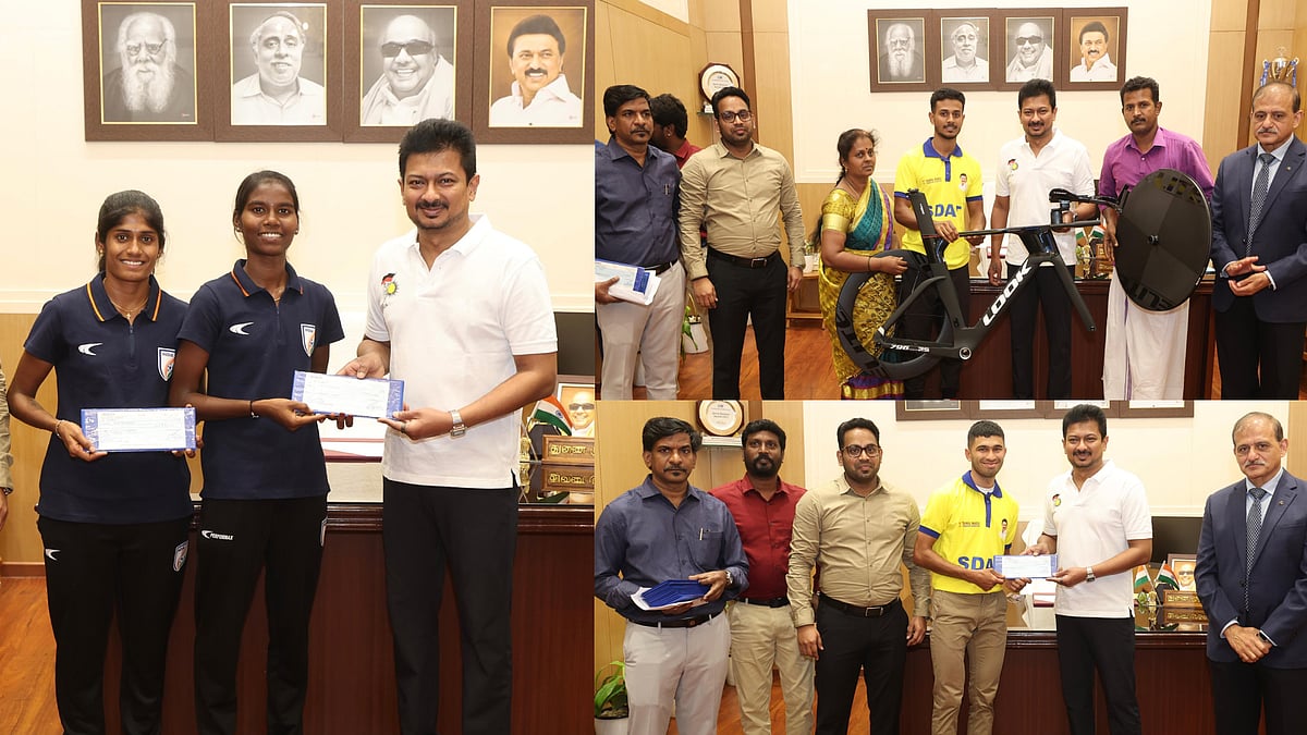 சிறந்த விளையாட்டு வீரர், வீராங்கனைகளுக்கு 36.08 லட்சம் உதவித்தொகை... வழங்கினார் துணை முதலமைச்சர் உதயநிதி!