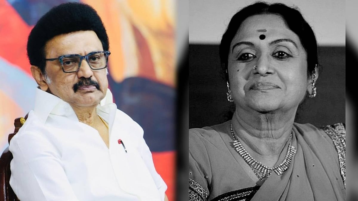 “எப்போதும் இனிய முகத்துடனும், கனிவான பேச்சுடனும் காணப்படுபவர் சரோஜாதேவி..” - முதலமைச்சர் இரங்கல்!