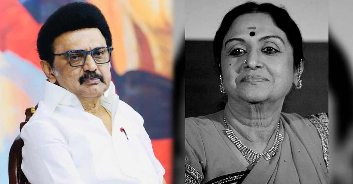 “எப்போதும் இனிய முகத்துடனும், கனிவான பேச்சுடனும் காணப்படுபவர் சரோஜாதேவி..” - முதலமைச்சர் இரங்கல்!