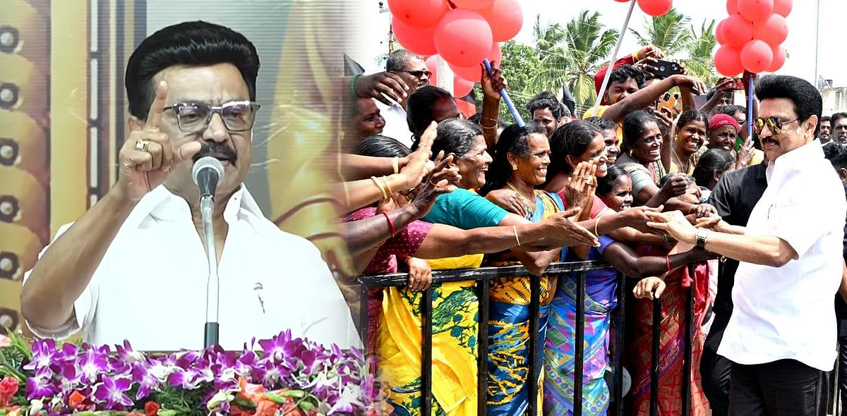 “எந்த டெல்லி அணியுடைய காவி திட்டமும் தமிழ்நாட்டில் பலிக்காது!” : சிதம்பரத்தில் முதலமைச்சர் மு.க.ஸ்டாலின்!