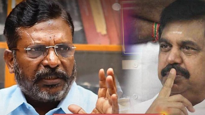 ”இது நாங்கள் உருவாக்கிய கூட்டணி” :  எடப்பாடி பழனிசாமிக்கு தொல்.திருமாவளவன் பதிலடி!