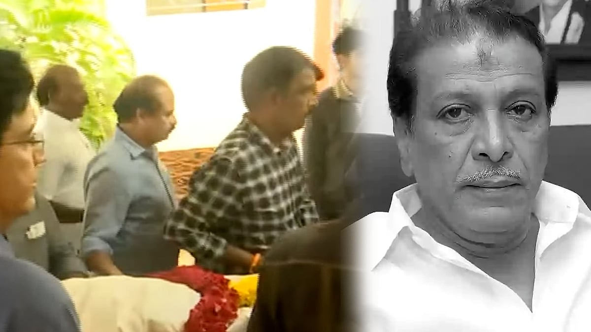 முத்தமிழறிஞர் கலைஞரின் மகன் மு.க.முத்து அவர்களின் உடல் தகனம்.... அரசியல் தலைவர்கள் மரியாதை ! 