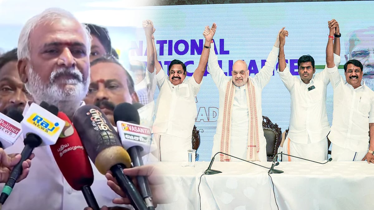 “எத்தனை அணிகள் ஒன்று சேர்ந்து வந்தாலும் இந்த அரசை அசைத்துப் பார்க்க முடியாது...” - அமைச்சர் சேகர்பாபு !