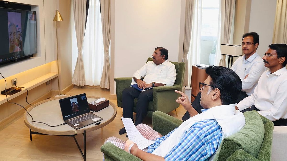  “உங்களுடன் ஸ்டாலின்” திட்டப் பணிகள்! : மருத்துவமனையிலிருந்து ஆய்வு செய்த முதலமைச்சர் மு.க.ஸ்டாலின்!