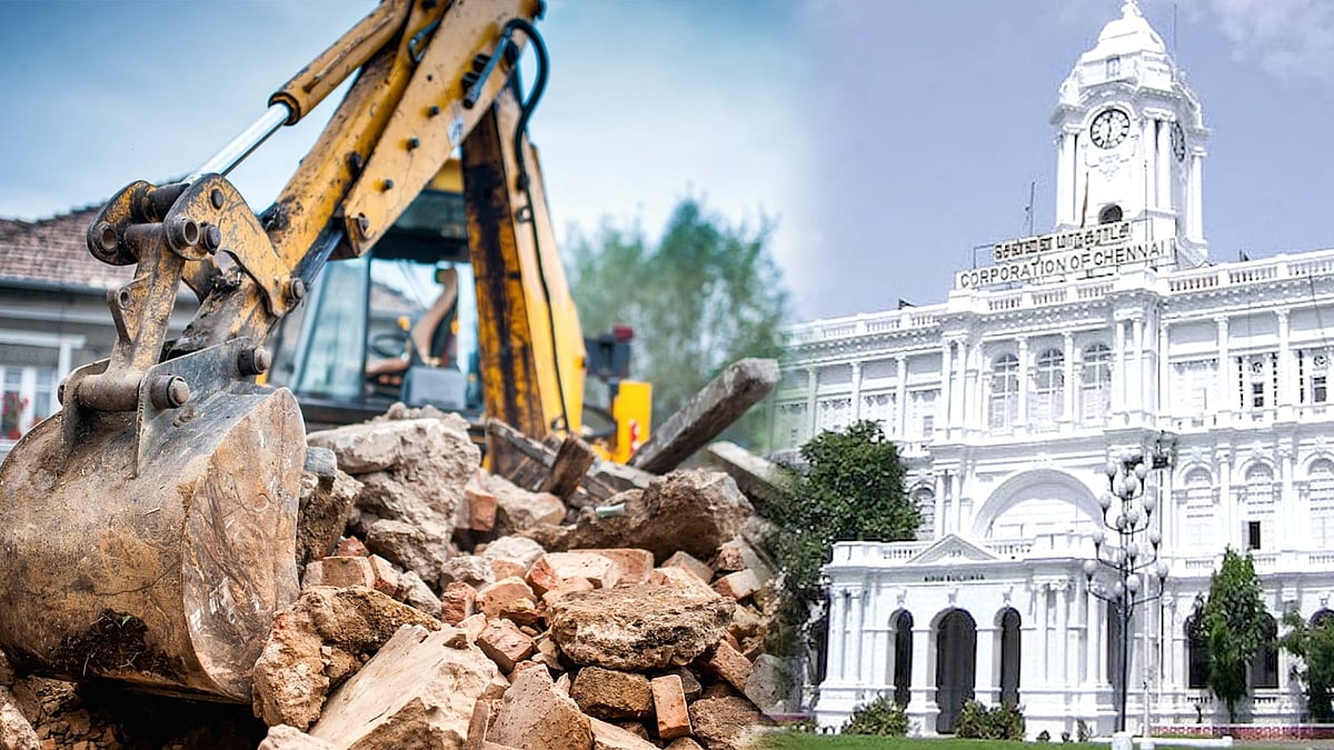 6 மாதங்களில் 2 இலட்சம் மெட்ரிக் டன் கட்டடக் கழிவுகள் அகற்றம்! : சென்னை மாநகராட்சி தகவல்! 