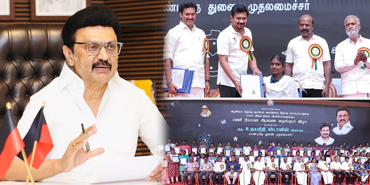 “ஆசிரியப் பெருமக்களுக்கு வாழ்த்துகள்! எண்ணமெல்லாம் உங்களைக் குறித்தே உள்ளது!” : முதலமைச்சர் உருக்கம்!