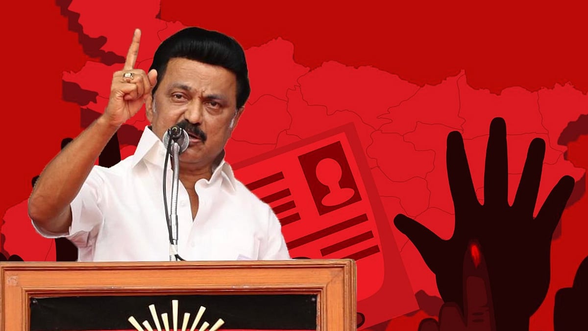 “நெருப்போடு விளையாட வேண்டாம்! மக்களாட்சி மக்களுக்கே உரியது!” : வாக்காளர் திருத்தம் குறித்து முதலமைச்சர்!