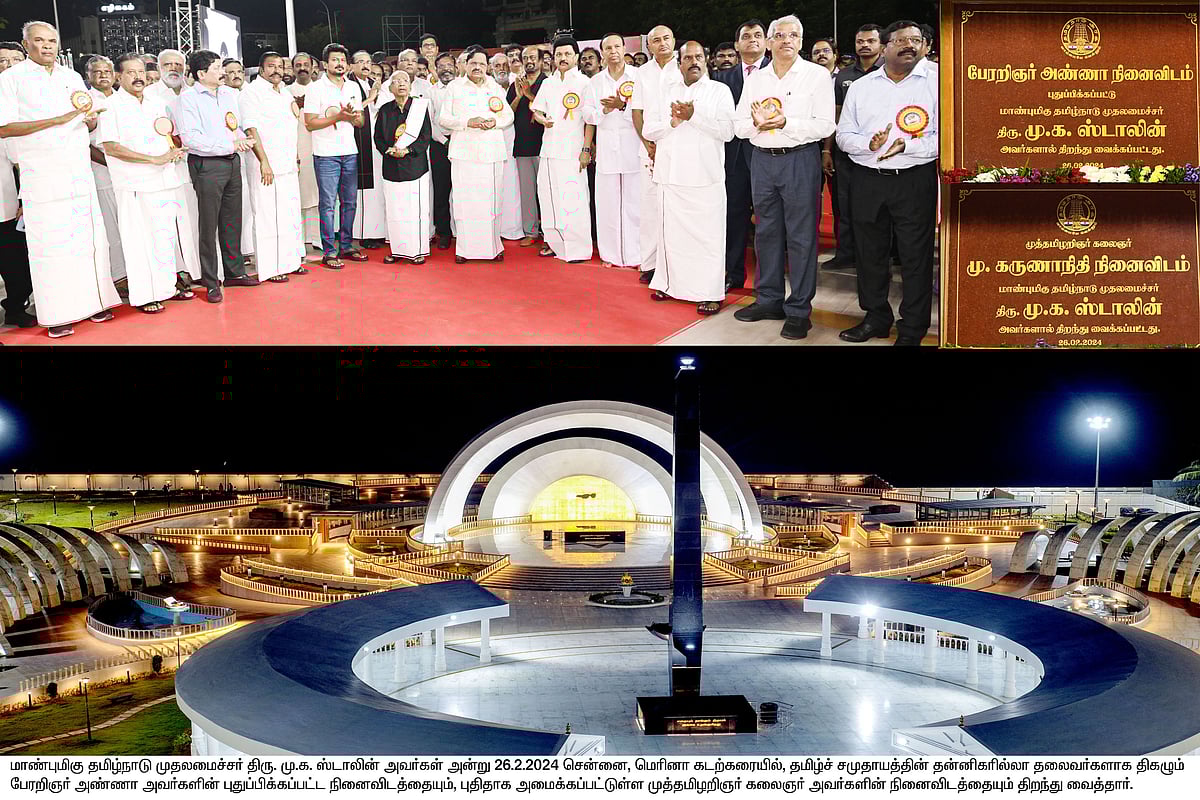 பொதுப்பணித்துறையின் சாதனைகள்... வரலாற்றில், ‘’ஸ்டாலின் கட்டடக்  கலை’’ என புகழப்படும்!