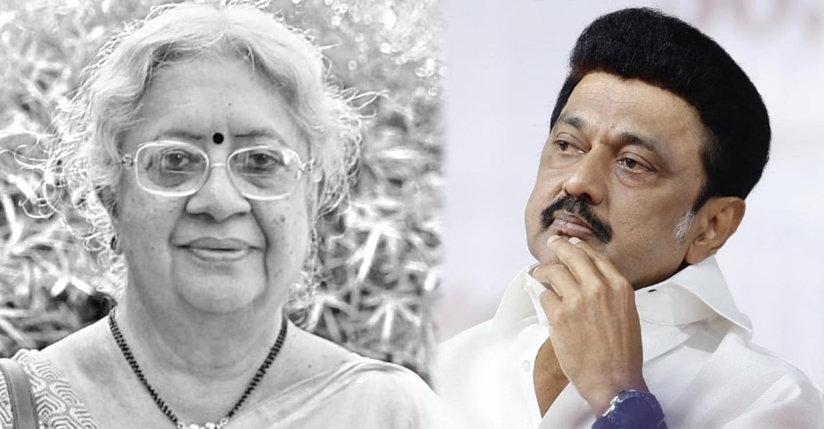 “பேரா.வசந்தி தேவி திடீர் மறைவு கல்வித்துறையில் ஈடு செய்ய முடியாத இழப்பாகும்” - முதலமைச்சர் இரங்கல்!