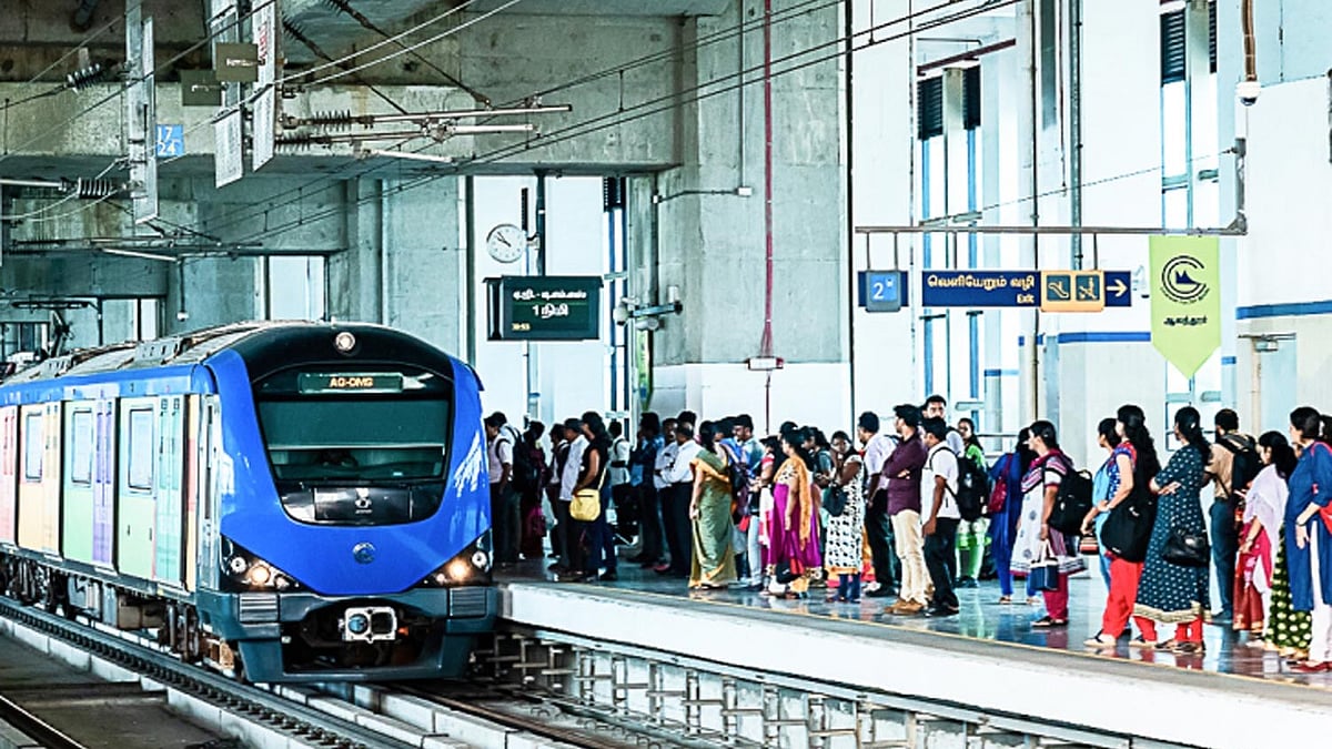 சென்னை மெட்ரோ ரயிலில் ஜூலை மாதத்தில் 1 கோடி பேர் பயணம் : 10 ஆண்டுகளில் முதல் முறை!