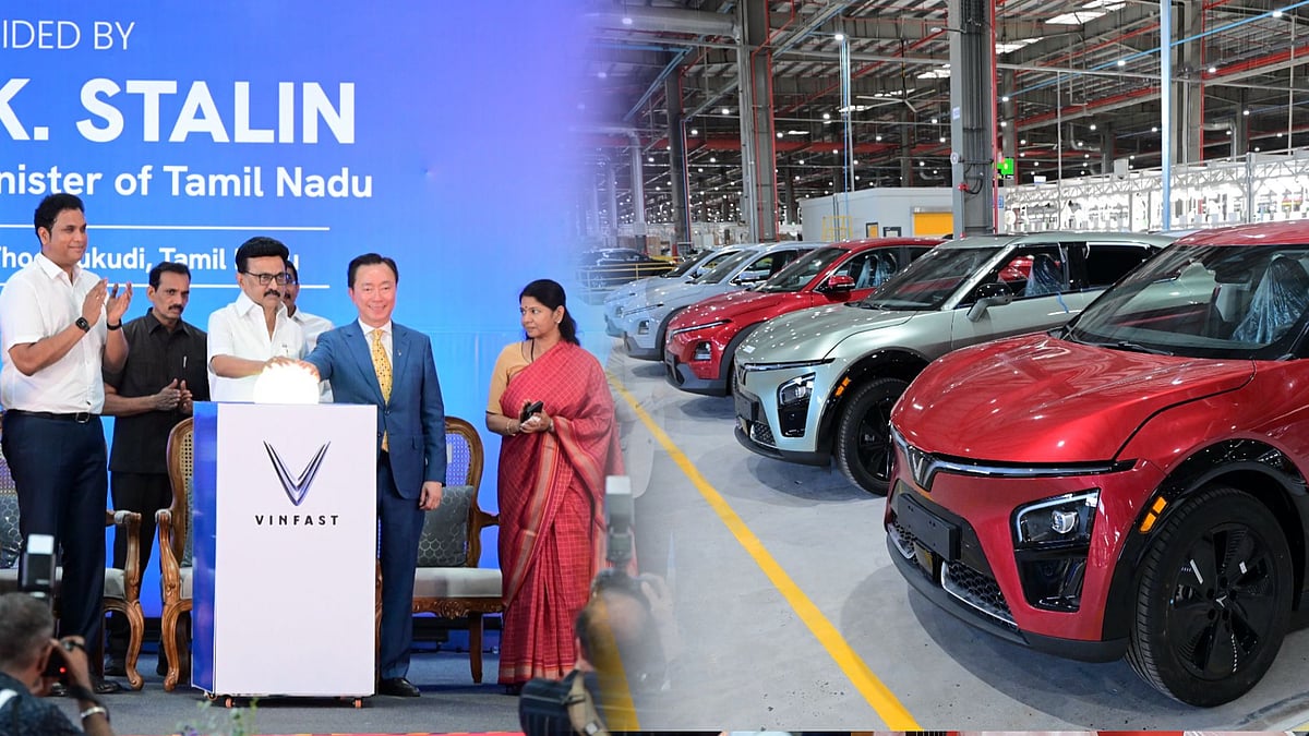 தொழில் வளர்ச்சியில் தென் மாவட்டங்கள்... தூத்துக்குடியில் VinFast ஆலையை தொடங்கி வைத்தார் முதலமைச்சர் !
