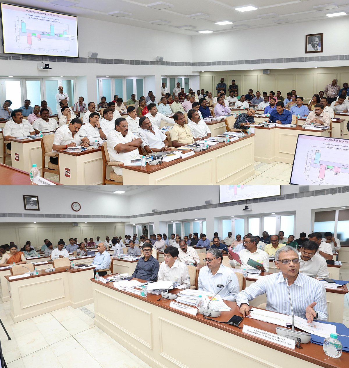 “பருவமழையை எதிர்கொள்ள ஒருங்கிணைவோம்!” : ஆய்வுக் கூட்டத்தில் துணை முதலமைச்சர் தெரிவித்தது என்ன? 