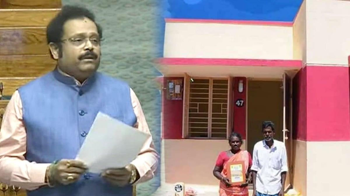 “வீட்டு வசதி திட்டத்தில் வெறும் 20% நிதி ஒதுக்கி ஏமாற்றும் ஒன்றிய அரசு!” : கதிர் ஆனந்த் எம்.பி!