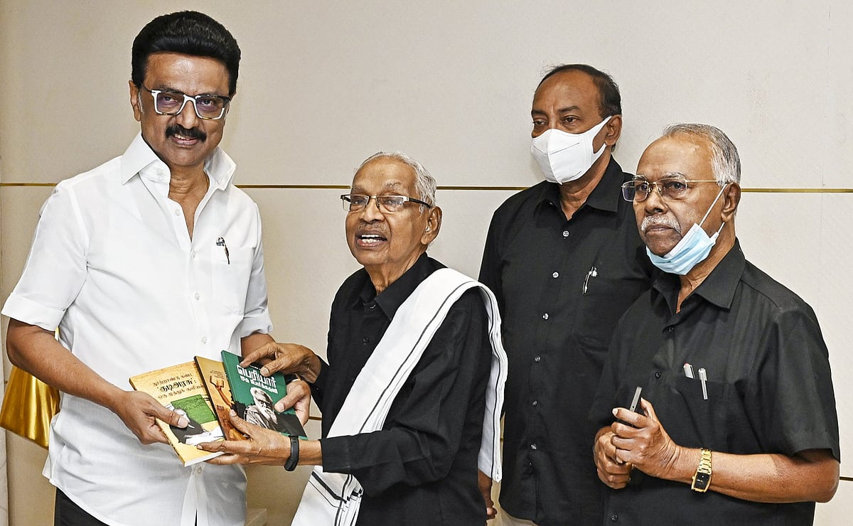 வரலாறு படைக்கும் புதுமை நிறைந்த திட்டம் -  ‘முதலமைச்சரின் தாயுமானவர்' திட்டத்துக்கு கி.வீரமணி பாராட்டு ! 