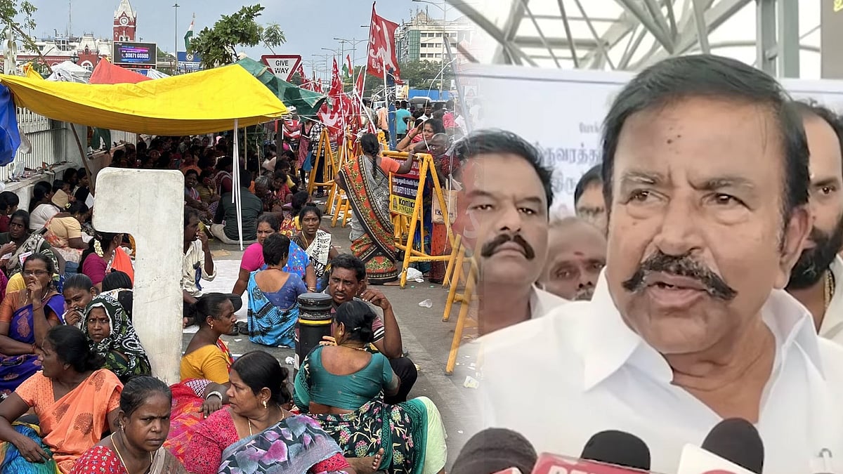 ”சுமூக தீர்வு கிடைக்கும்” : துப்புரவு பணியாளர்கள் போராட்டம் குறித்து அமைச்சர் கே.என்.நேரு பேட்டி!