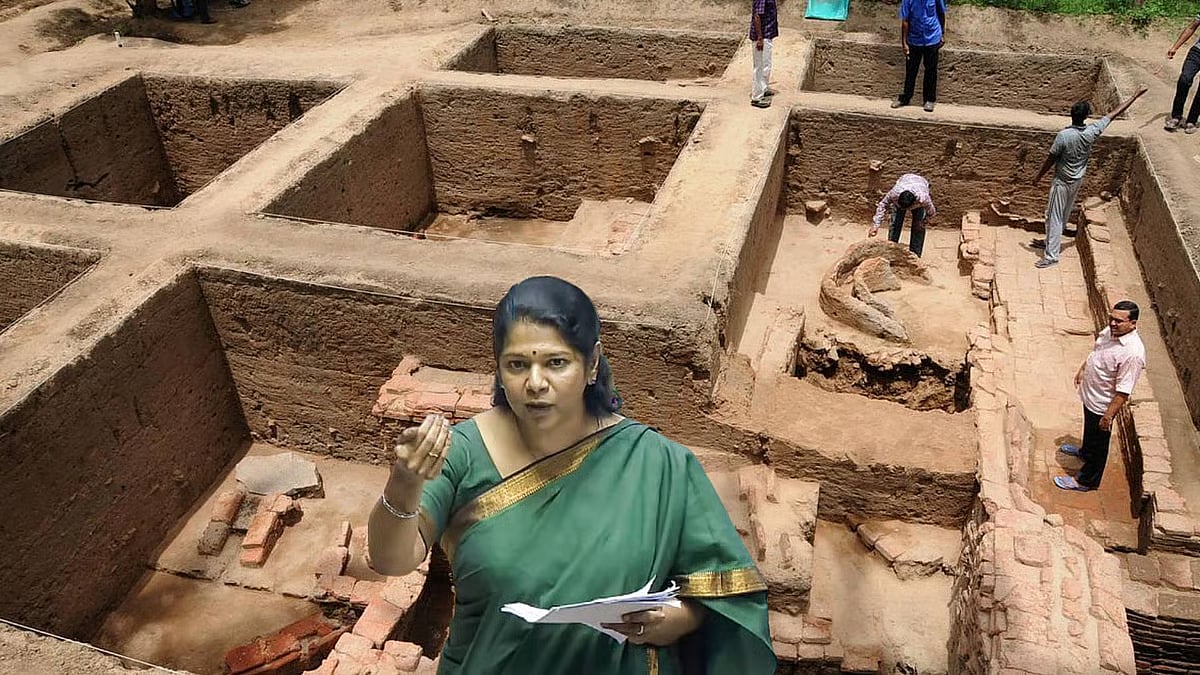 கீழடி ஆய்வுகளை ஏற்பதில் ஒன்றிய அரசுக்கு ஏன் தயக்கம்? : மக்களவையில்  கனிமொழி MP கேள்வி!