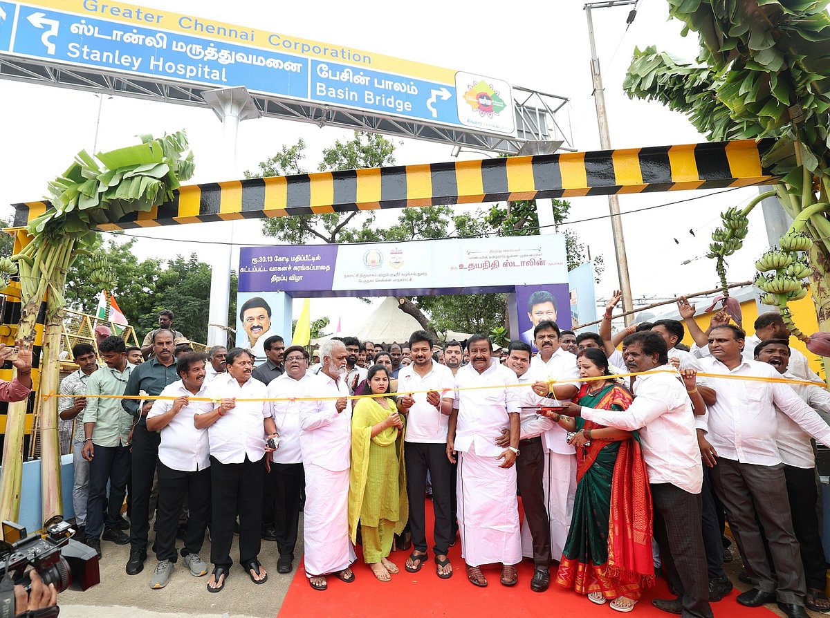 40 ஆண்டுகால கோரிக்கை.. இராயபுரத்தில் புதிய இரயில்வே சுரங்க பாதை... திறந்து வைத்தார் துணை முதலமைச்சர்!