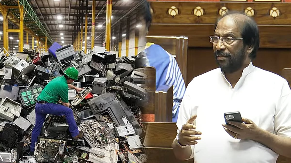 மின்கழிவுகள் மூலம் ஈட்டிய GST தொகை எவ்வளவு? : நாடாளுமன்றத்தில் திருச்சி சிவா MP கேள்வி!