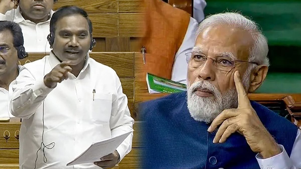 “பட்டியலின மக்களுக்கான நிதியை பயன்படுத்தாதது ஏன்?” : மக்களவையில் ஆ.ராசா எம்.பி கேள்வி!