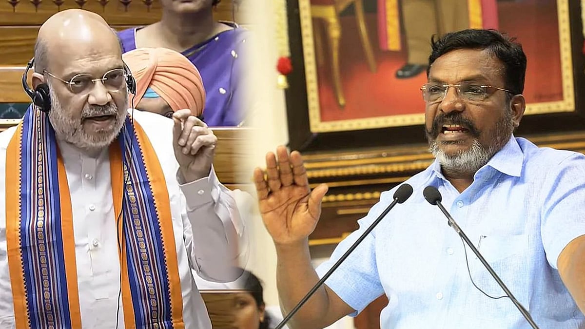 “இந்த மசோதாவால் நாடாளுமன்ற ஜனநாயகம் குழி தோண்டிப் புதைக்கப்படும்” - பாஜக அரசுக்கு திருமாவளவன் கண்டனம்!