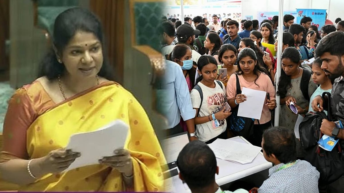 “தமிழ்நாட்டில் உருவாக்கப்பட்ட வேலைவாய்ப்புகள் விவரம் என்ன?” : நாடாளுமன்றத்தில் கனிமொழி எம்.பி கேள்வி!