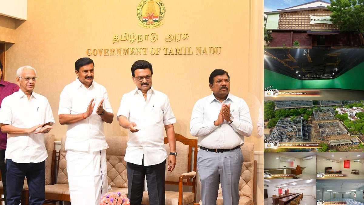 சென்னையில் ரூ.5.10 கோடி செலவில் குளிரூட்டப்பட்ட படப்பிடிப்புத்தளம்! : முதலமைச்சர் திறந்து வைத்தார்!