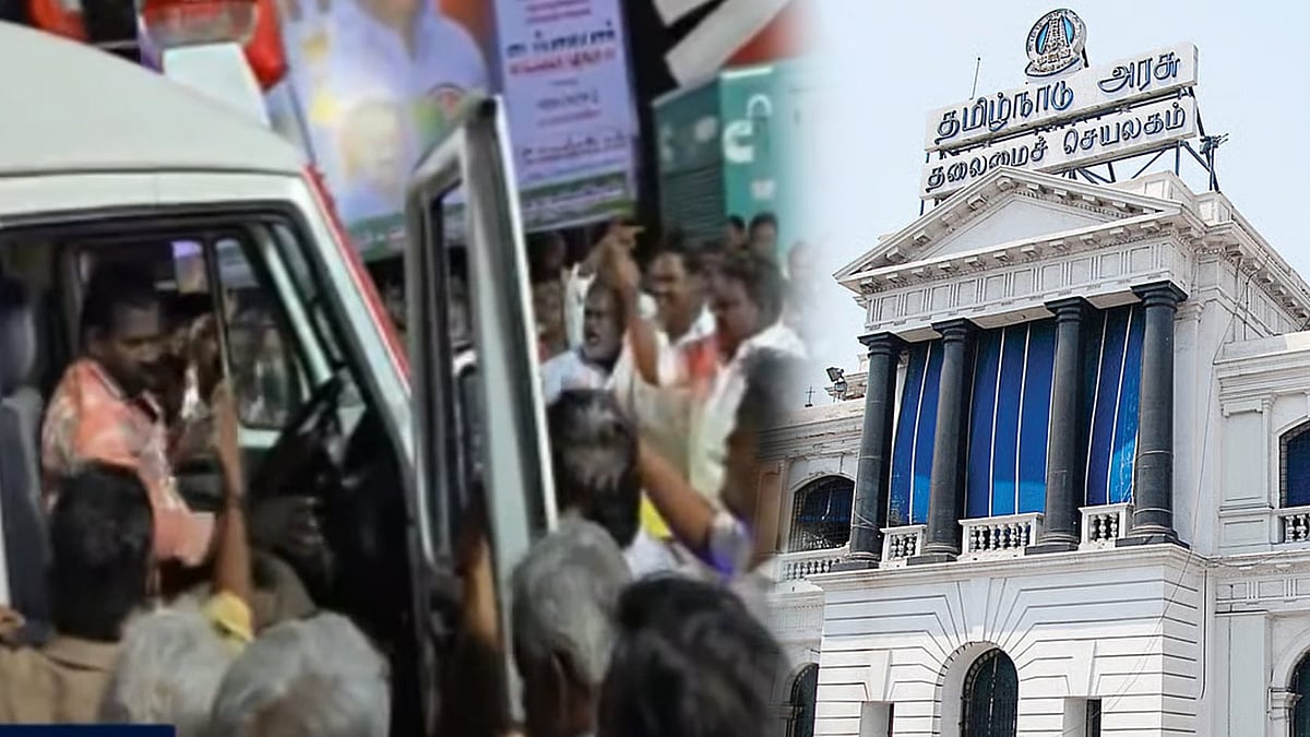 "ஆம்புலன்ஸ் ஓட்டுனர் மீது தாக்குதல் நடத்தினால் 3 முதல் 10 ஆண்டு வரை சிறை" - தமிழ்நாடு அரசு எச்சரிக்கை ! 