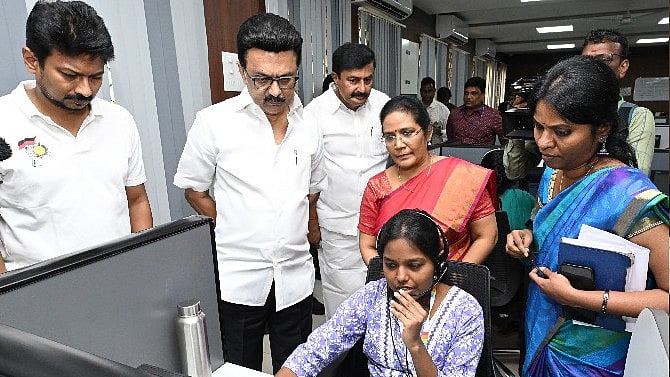 முதலமைச்சரின் உதவி மையம் : திடீரென ஆய்வு மேற்கொண்ட முதலமைச்சர் மு.க.ஸ்டாலின்!