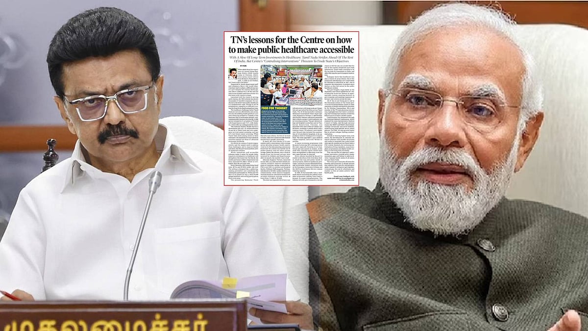 “மக்களுக்கான திட்டங்களை சீர்குலைக்கும் ஒன்றிய பாஜக அரசு!” : TOI நாளிதழுக்கு முதலமைச்சர் சிறப்பு கட்டுரை!