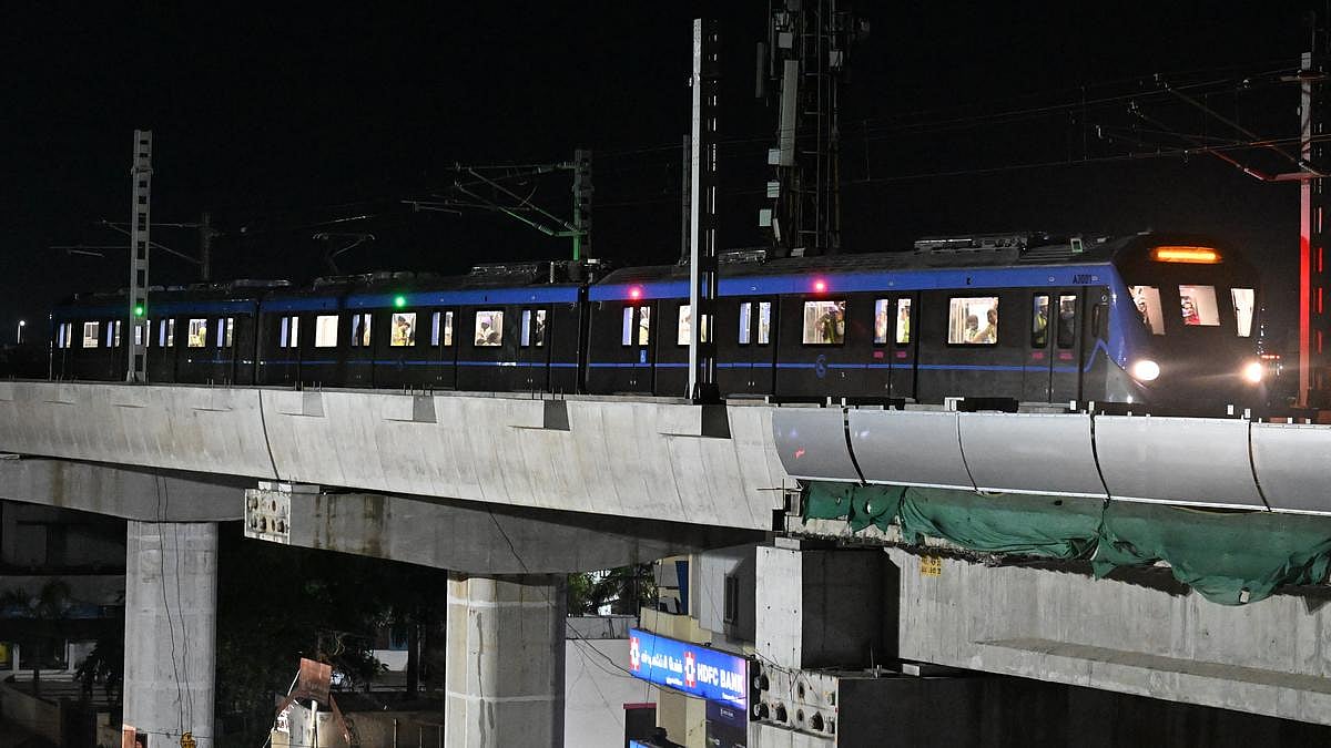 சென்னை மெட்ரோ இரயில் : பூந்தமல்லி To போரூர் வழித்தடத்தில் சோதனைகள் நிறைவு !