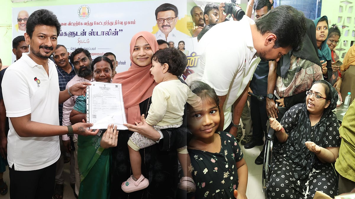 உங்களுடன் ஸ்டாலின் : மனுக்களை அளிக்க வந்த பொதுமக்கள்... கலந்துரையாடி, தீர்வுகளை வழங்கிய துணை முதலமைச்சர்!