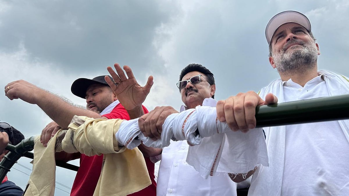 வாக்கு திருட்டு - பீகாரில் ராகுல் காந்தியுடன் கைகோர்த்த முதலமைச்சர் மு.க.ஸ்டாலின்!