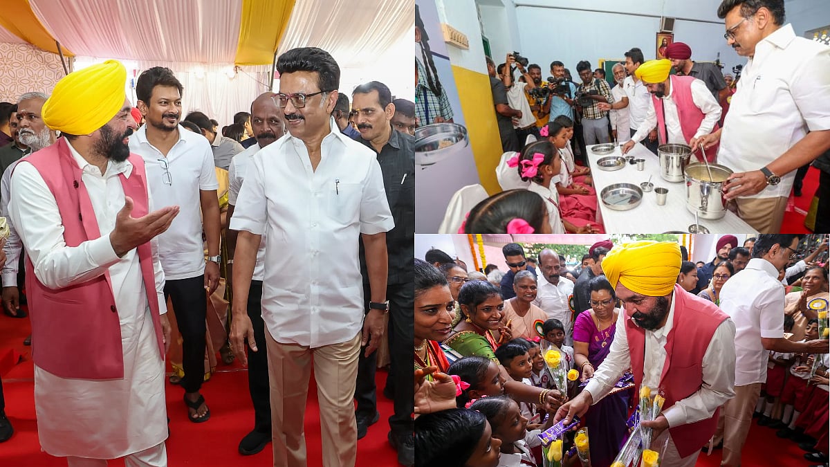 ”உண்மையான மக்கள் தலைவர் முதலமைச்சர் மு.க.ஸ்டாலின்” : பஞ்சாப் முதல்வர் பகவந்த் மான் புகழாரம்!