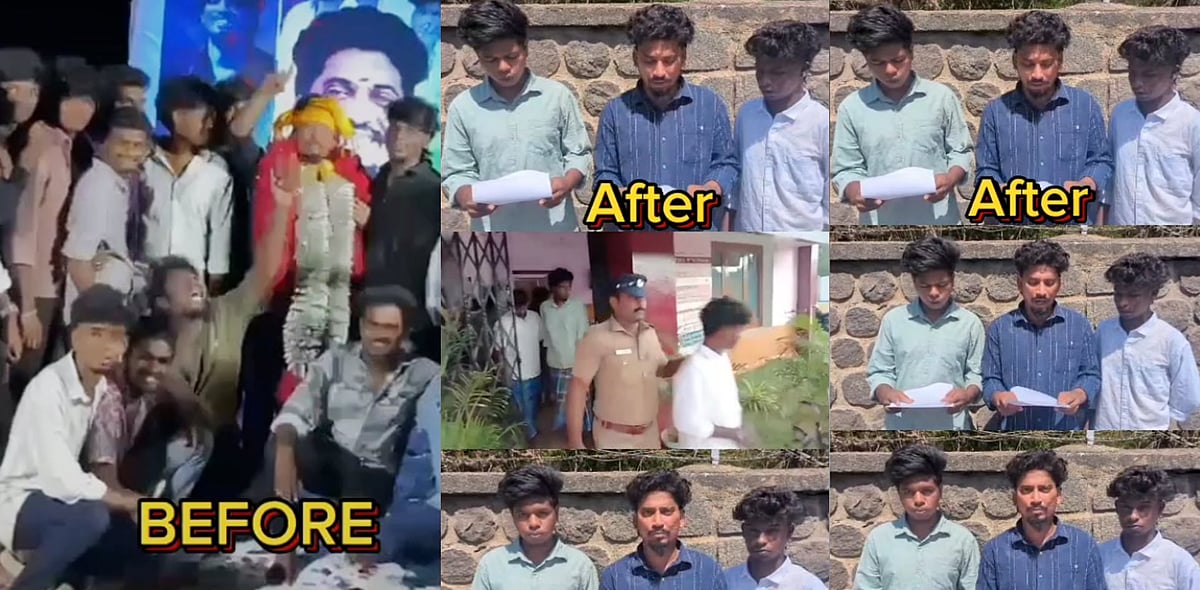 Insta-வில் வெளியிட்ட வீடியோ.. ரவுடியை திருக்குறள் வாசிக்க வைத்து நூதன தண்டனை கொடுத்த தூத்துக்குடி போலீஸ்!