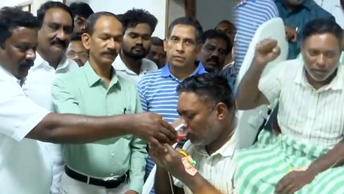 தொடர்ந்து 4 நாட்களாக சசிகாந்த் உண்ணாவிரத போராட்டம்.. முதலமைச்சரின் கோரிக்கைக்கு இணங்க போராட்டம் முடிவு!