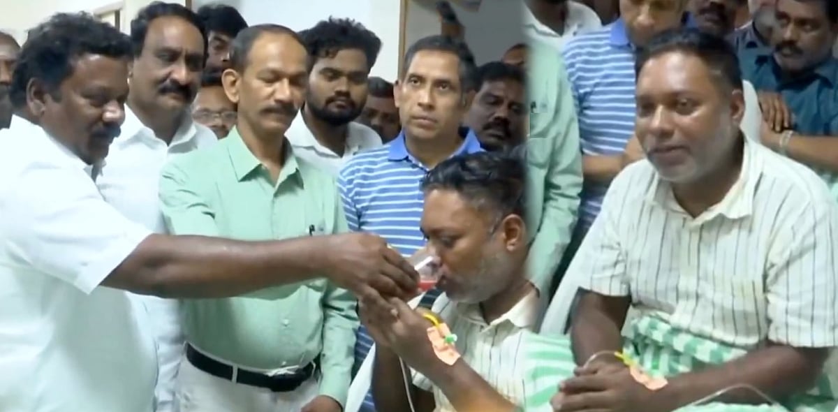 தொடர்ந்து 4 நாட்களாக சசிகாந்த் உண்ணாவிரத போராட்டம்.. முதலமைச்சரின் கோரிக்கைக்கு இணங்க போராட்டம் முடிவு!