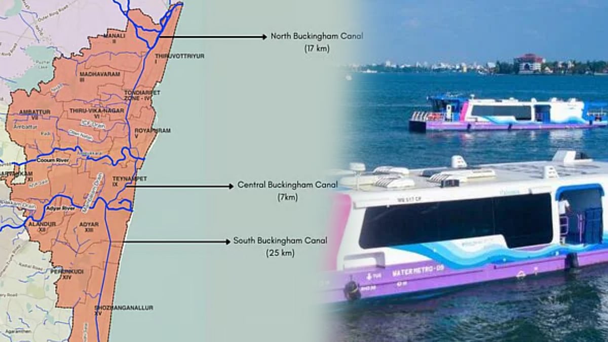 சென்னையில் நீர் மெட்ரோ திட்டம்... முதற்கட்ட பணிகள் தொடக்கம் : செயல்படுத்தப்படும் 53 கி.மீ நீள பாதை என்ன?