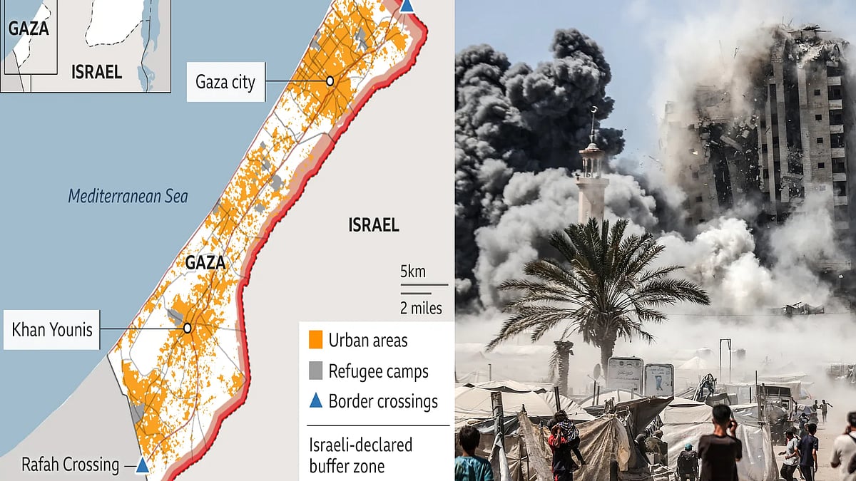 காசா நகரின் 40% பகுதிகளை கைப்பற்றிவிட்டோம், மீதம் இருக்கும் பகுதி விரைவில்... - இஸ்ரேல் அறிவிப்பு ! 